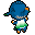 pixel sprite of axel from animal crossing