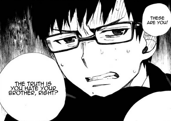 ao no exorcist manga panel