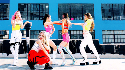 itzy in the mv for icy