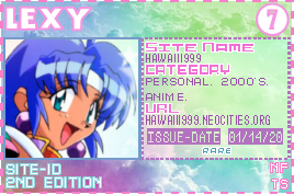 lexy's site-id card