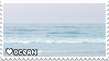 i love the ocean stamp